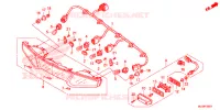 ACHTER COMBINATIE LICHT voor Honda F6B 1800 BAGGER 2014