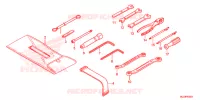 GEREEDSCHAP/ACCUVAK voor Honda F6B 1800 BAGGER 2014