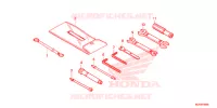 GEREEDSCHAP/ACCUVAK voor Honda GOLD WING 1800 F6C 2016