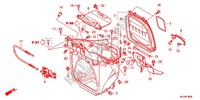 CHASSIS AFDEKKING/BAGAGEBOX/ BAGAGEDRAGER voor Honda NC 750 X LOWER 2014