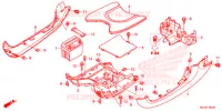 VLOER OPSTAP/ACCU voor Honda 50 METROPOLITAN 2013