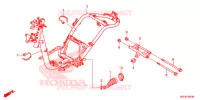 FRAME CHASSIS voor Honda 50 METROPOLITAN 2015