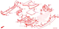 VLOER OPSTAP/ACCU voor Honda 50 METROPOLITAN 2015
