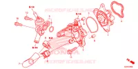 WATERPOMP voor Honda 50 METROPOLITAN 2016