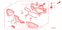 COMBINATIE LICHT (1) voor Honda WAVE 125 Carburetor, Electric start 2005