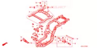FRAME CHASSIS voor Honda 50 GYRO X 2004