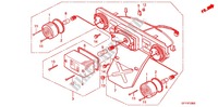 ACHTER COMBINATIE LICHT voor Honda 50 GYRO X BASIC 2012