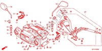 HENDEL/HENDEL AFDEKKING voor Honda 50 GYRO X BASIC 2012
