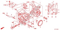 KRUKASCARTER/OLIEPOMP voor Honda 50 GYRO X BASIC 2012