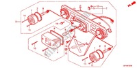 ACHTER COMBINATIE LICHT voor Honda 50 GYRO X POST OFFICE 2011