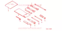 GEREEDSCHAP/ACCUVAK voor Honda REFLEX 250 ABS 2006