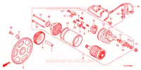 STARTEN MOTOR voor Honda FORZA 250 Z ABS 2009
