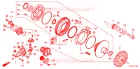 AANDRIJFFACE (NSS250DA/D/AA/A) voor Honda FORZA 250 Z ABS AUDIO 2008