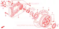 ACHTER WIEL/ZWAAI ARM voor Honda FORZA 250 Z ABS AUDIO 2008