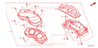 COMBINATIEMETER voor Honda FORZA 250 Z ABS AUDIO 2008