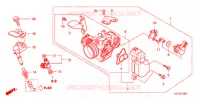 GAS HUIS voor Honda FORZA 250 Z ABS AUDIO 2008