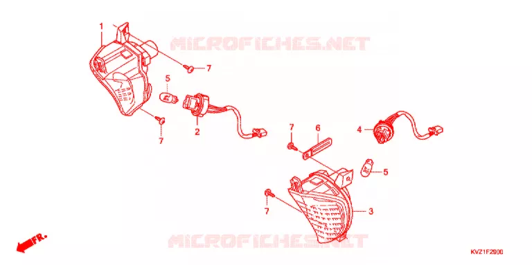 VOOR KNIPPERLICHT Honda SCOOTER 250 FORZA 2008  NSS250AA8
