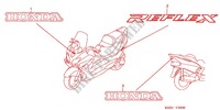 MERK voor Honda REFLEX 250 SPORT ABS 2004