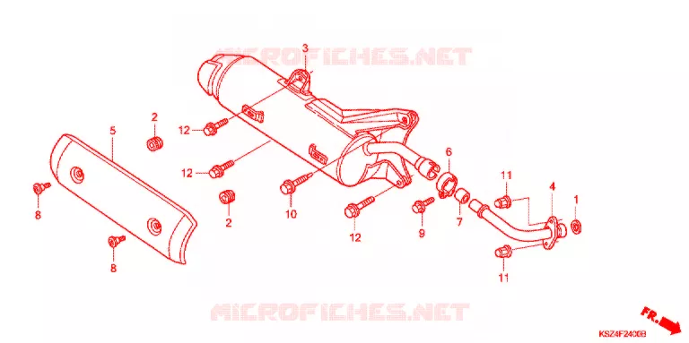 UITLAATDEMPER(2) Honda SCOOTER 250 REFLEX 2006  NSS250AS6