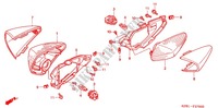 VOOR KNIPPERLICHT voor Honda REFLEX 250 SPORT ABS RED 2007