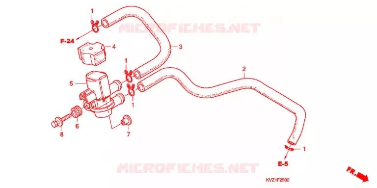 AI SOLENOIDE KLEP Honda SCOOTER 250 FORZA 2008  NSS250D8