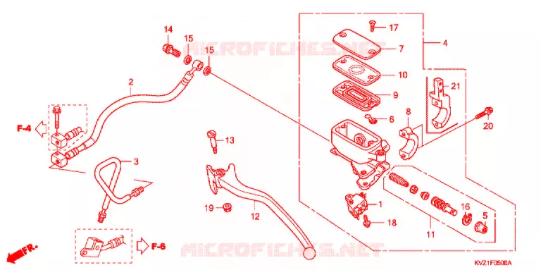 REMPOMP ACHTER (NSS250DA/D/SA/S) Honda SCOOTER 250 FORZA 2009  NSS250D9
