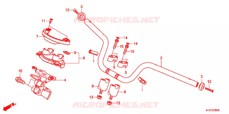 HENDEL PIJP Honda SCOOTER 250 FORZA 2017  NSS250G