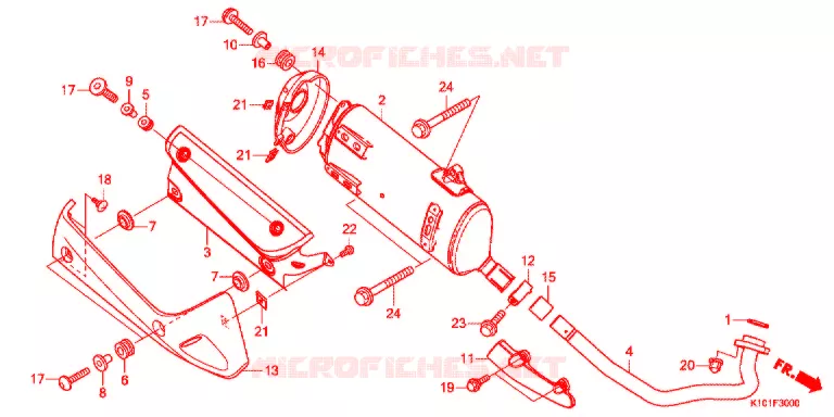 UITLAATDEMPER(2) Honda SCOOTER 250 FORZA 2017  NSS250G
