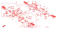 OPSTAP/KICKARM/ WISSEL PEDAAL voor Honda NT 650 HAWK GT 1989