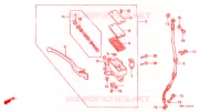 VOORREM HOOFDCILINDER voor Honda NT 650 HAWK GT 1989
