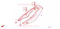 ZITTING/ZITTING KAP voor Honda NT 650 HAWK GT 1989