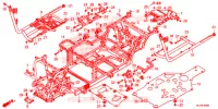 FRAME CHASSIS voor Honda PIONEER 1000 M3 EPS CAMO 2016