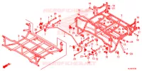 BED SET voor Honda PIONEER 1000 M3 EPS 2016