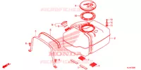 BRANDSTOF TANK voor Honda PIONEER 1000 M3 EPS 2016