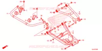 KUSSEN ARM voor Honda PIONEER 1000 M5 DELUXE SILVER 2016