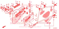ACHTERPORTIER voor Honda PIONEER 1000 M5P 2016