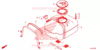 BRANDSTOF TANK voor Honda PIONEER 1000 M5P 2016