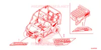 MERK voor Honda PIONEER 1000 M5P 2016