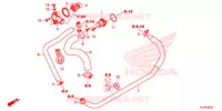 WATERSLANG/THERMOSTAAT voor Honda PIONEER 1000 M5P 2016