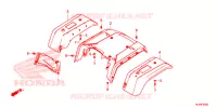 ACHTER STROOMLIJNKAP voor Honda PIONEER 500 M2 2015