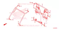 ROL STANG voor Honda PIONEER 500 M2 CAMO 2016