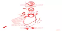BRANDSTOF TANK voor Honda PIONEER 500 M2 2016