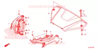 VOORSPATBORD / TREEPLANK voor Honda PIONEER 500 M2 2016