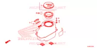 BRANDSTOF TANK voor Honda PIONEER 500 M2 2016