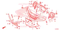 VOORBUMPER voor Honda PIONEER 700 2CM 2014