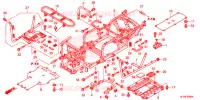 FRAME CHASSIS voor Honda PIONEER 700 CAMO 2014