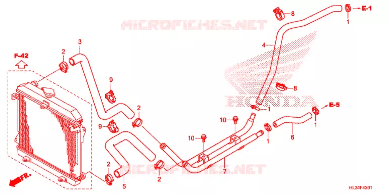 WATERSLANG Honda ATV 700 PIONEER 2015  SXS700M2F