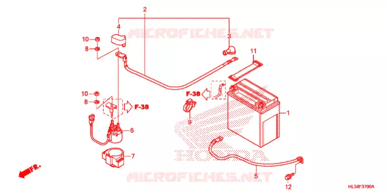 GEREEDSCHAP/ACCUVAK Honda ATV 700 PIONEER 2014  SXS700M4E