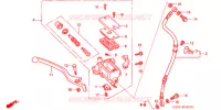 VOORREM HOOFDCILINDER voor Honda MAGNA 50 2007