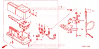 COMBINATIEMETER voor Honda NXR 125 BROS PARTIDA ELETRICA 2003